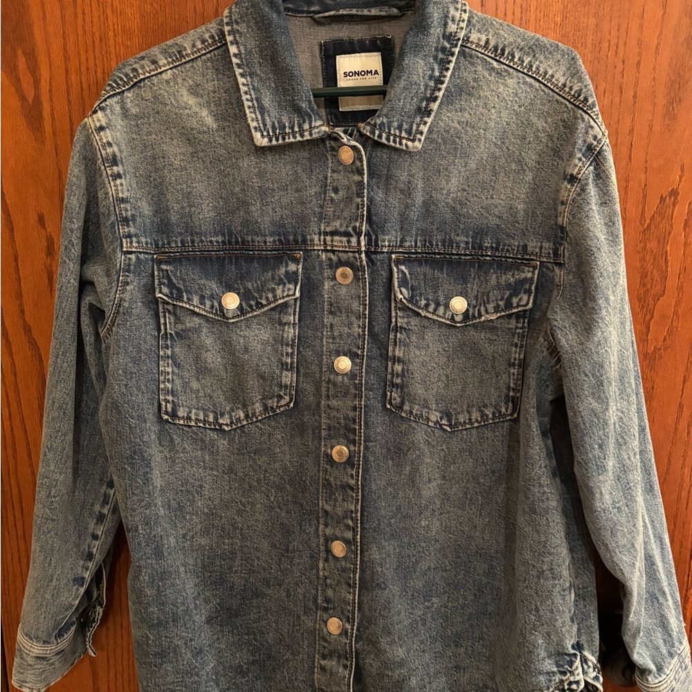 Sonoma denim jacket size M